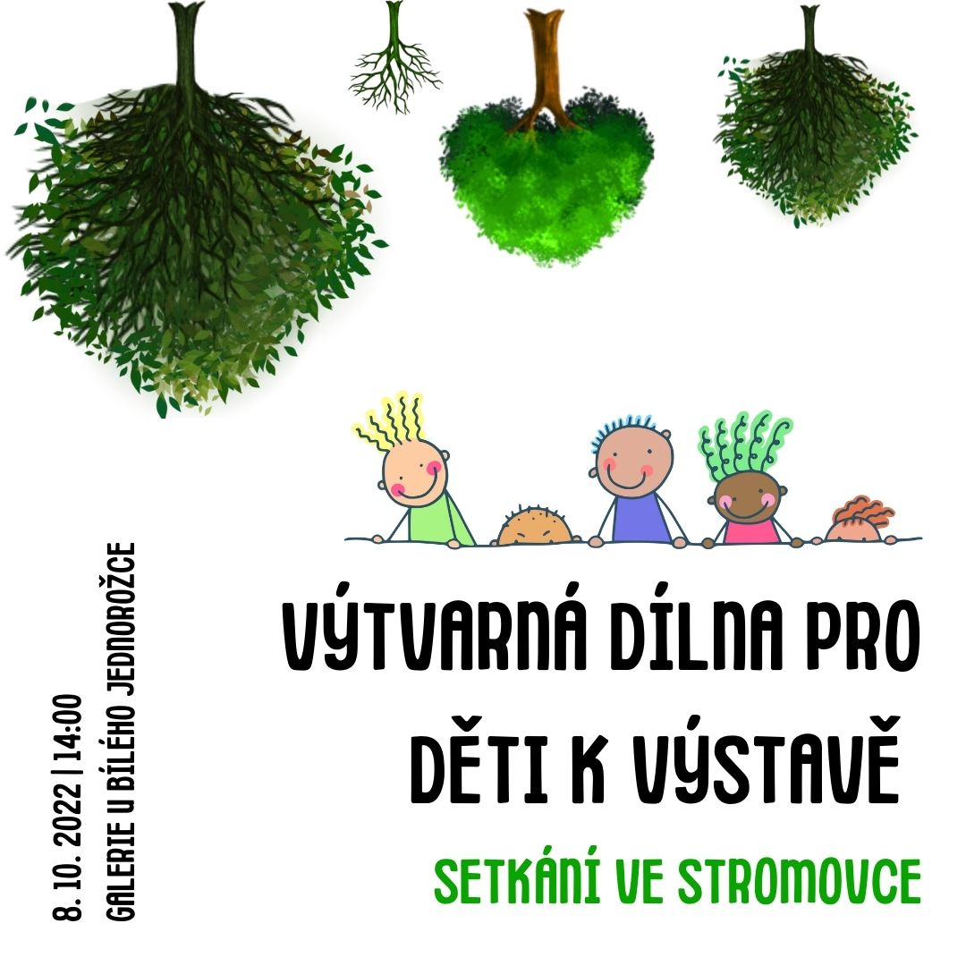 Výtvarná dílna pro děti k výstavě Setkání ve Stromovce 